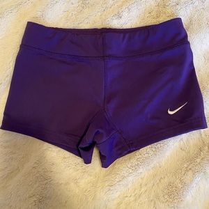 Purple Nike spandex